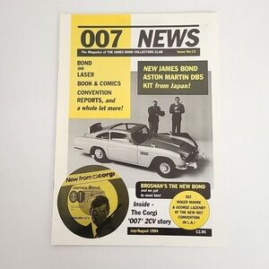 James‎ Bond Collectors Club Magazine #13 July/August 1994